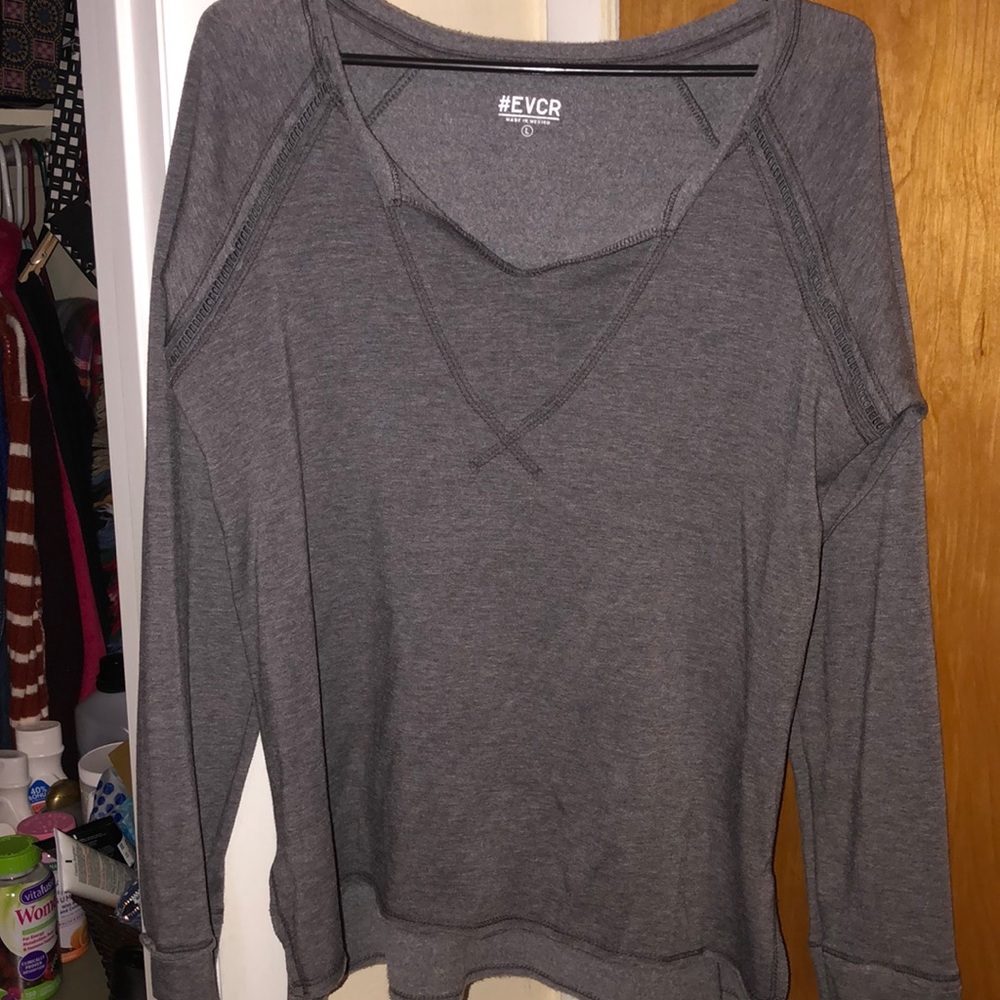 Thin sweater top
